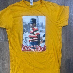 Boyz N The Hood Graphic T-Shirt Yellow Kloth Mustard 90s Streetwear Movie Tee